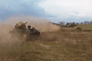 Азовці з 1-ї роти 2-го батальйону відпрацювали дії взводу у наступі