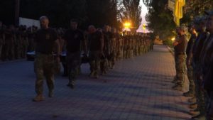 В ПОЛКУ АЗОВ ПОПРОЩАЛИСЯ З ПОБРАТИМОМ ВАТСОНОМ, ЯКИЙ ГЕРОЇЧНО ЗАГИНУВ, РЯТУЮЧИ ЛЮДИНУ