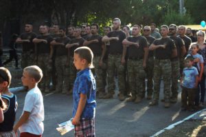 Урочисте відкриття пам’ятного знака воїнам, що віддали життя за Україну