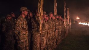 НАВІКИ В СТРОЮ: ПОЛК АЗОВ ВШАНУВАВ ЗАГИБЛИХ БІЙЦІВ ПІДРОЗДІЛУ МІСТЕРІЄЮ