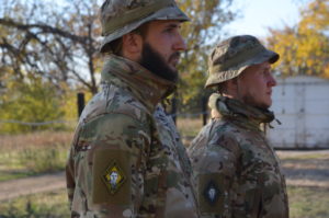 Восьмий базовий курс бойової підготовки завершено. Рекрути отримали шеврони полку АЗОВ