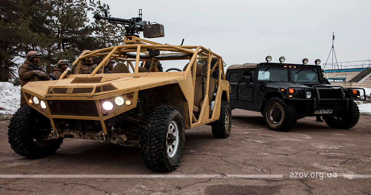 Азовський "Багі" обійшов Humvee