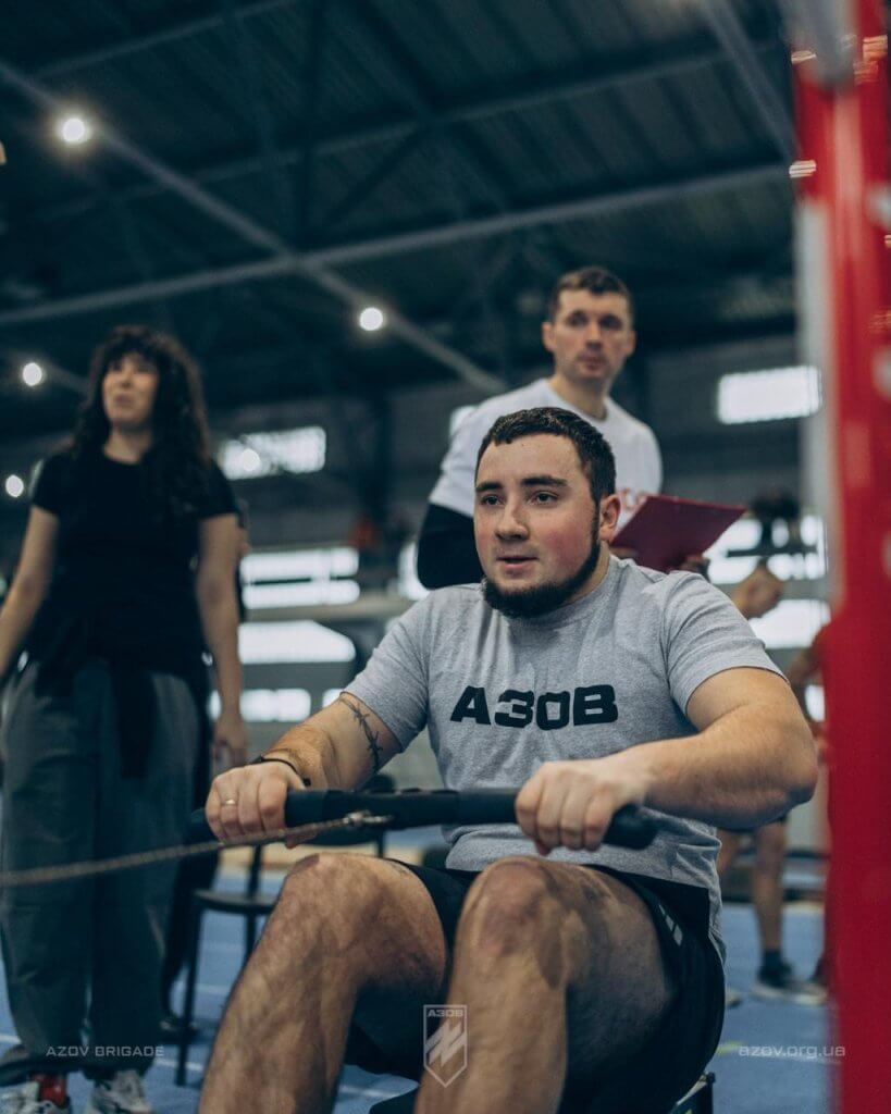 Бійці бригадної артилерійської групи представили 12-ту бригаду «Азов» в масштабних зимових змаганнях з кросфіту BANDA Christmas Battle