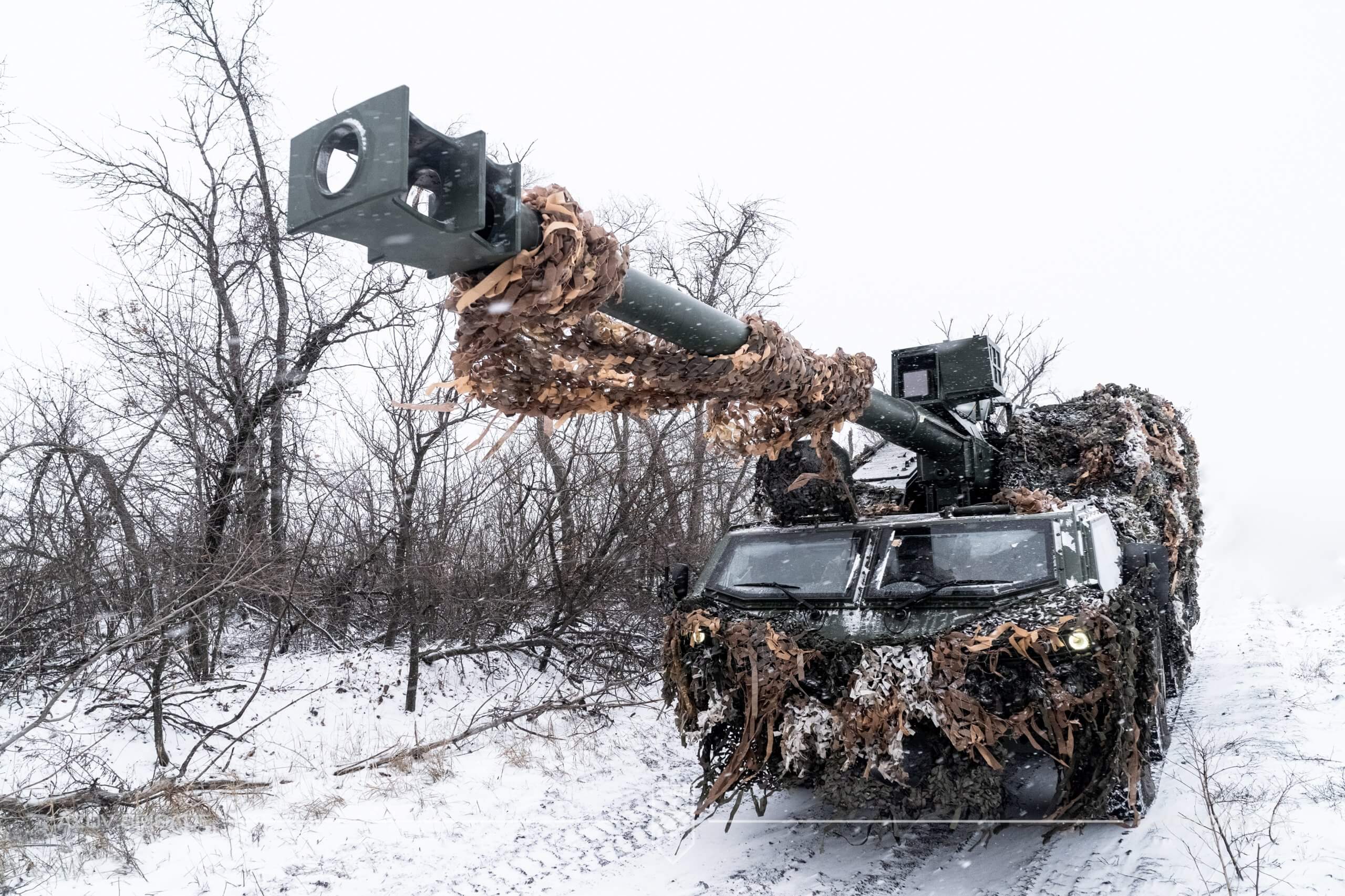 Найновіша зброя 12-ої бригади «Азов», 155-мм чеська САУ DITA вже активно працює по окупантам на Торецькому напрямку. 