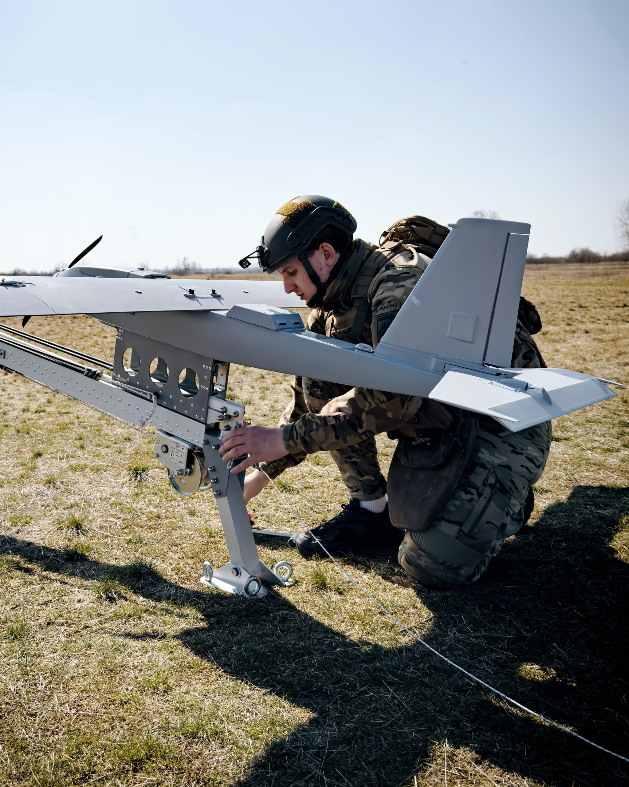 Новітній безпілотний авіаційний комплекс «Сич» на озброєнні 12-ої бригади «Азов».