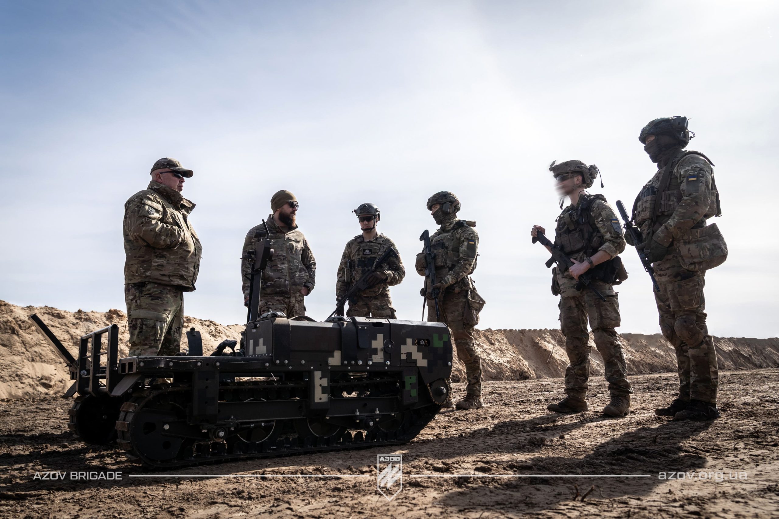 These pictures show firearms and tactical training of fighters from the International Battalion of the 12th Special Forces Brigade Azov.