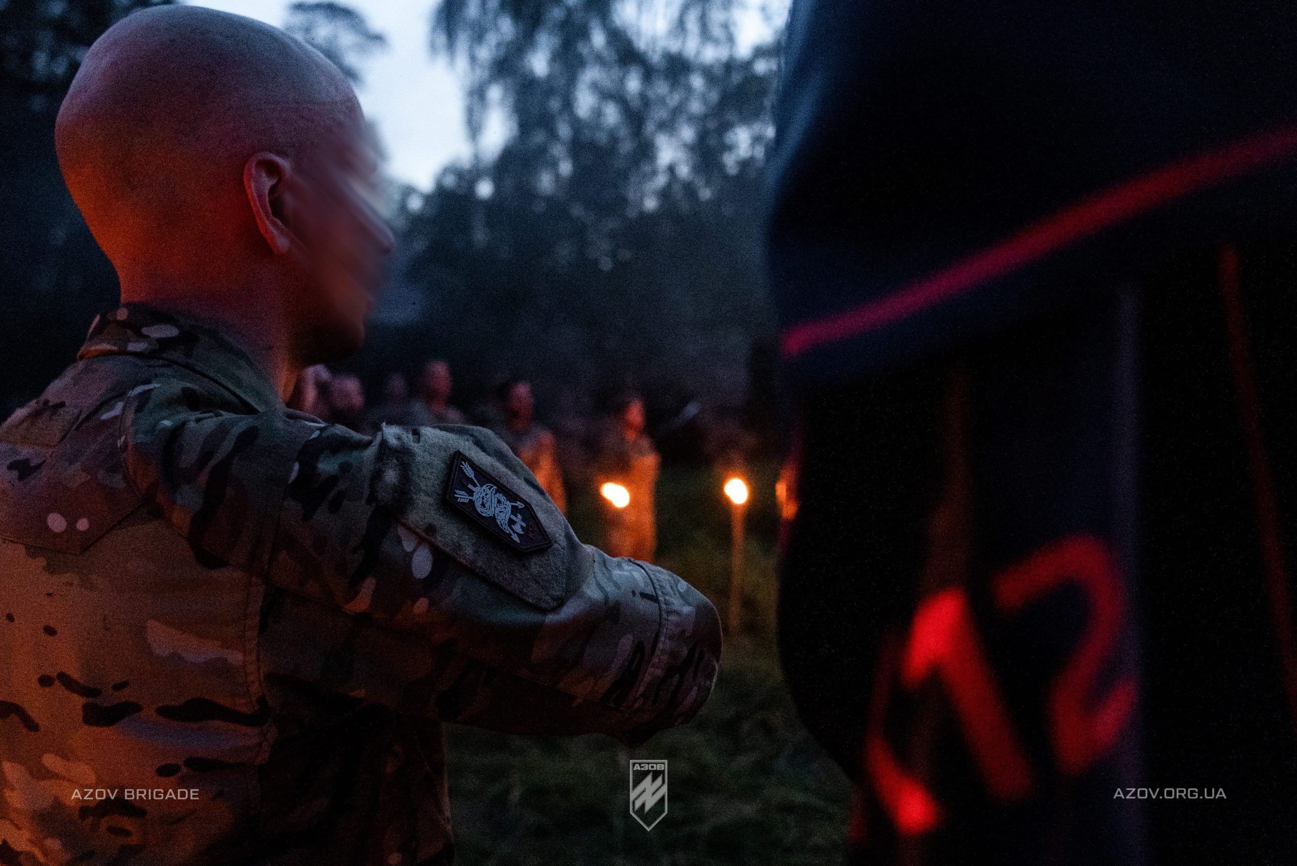 Бійці «Контакт12» отримали нові шеврони до другої річниці з дня створення спецпідрозділу