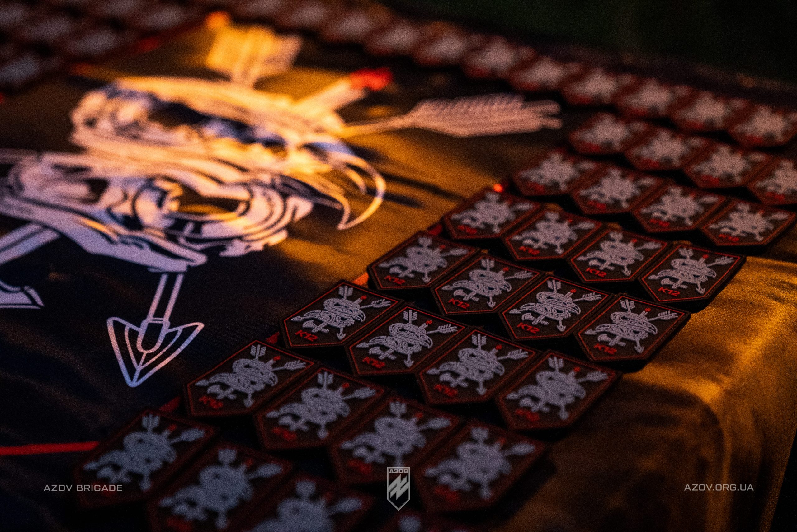 Бійці «Контакт12» отримали нові шеврони до другої річниці з дня створення спецпідрозділу