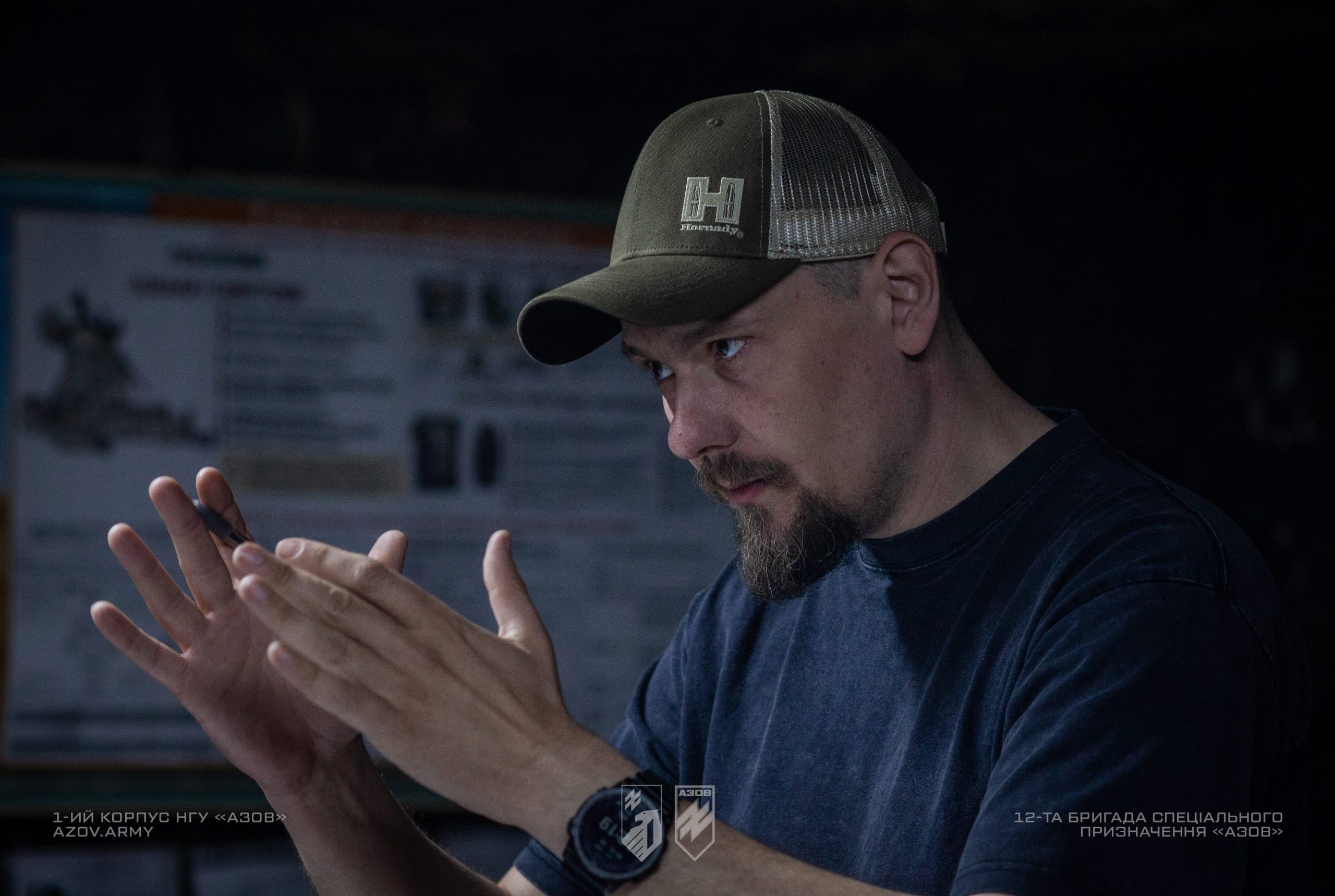 Офіцери 1-го корпусу НГУ «Азов» взяли участь у командно-штабних навчаннях.