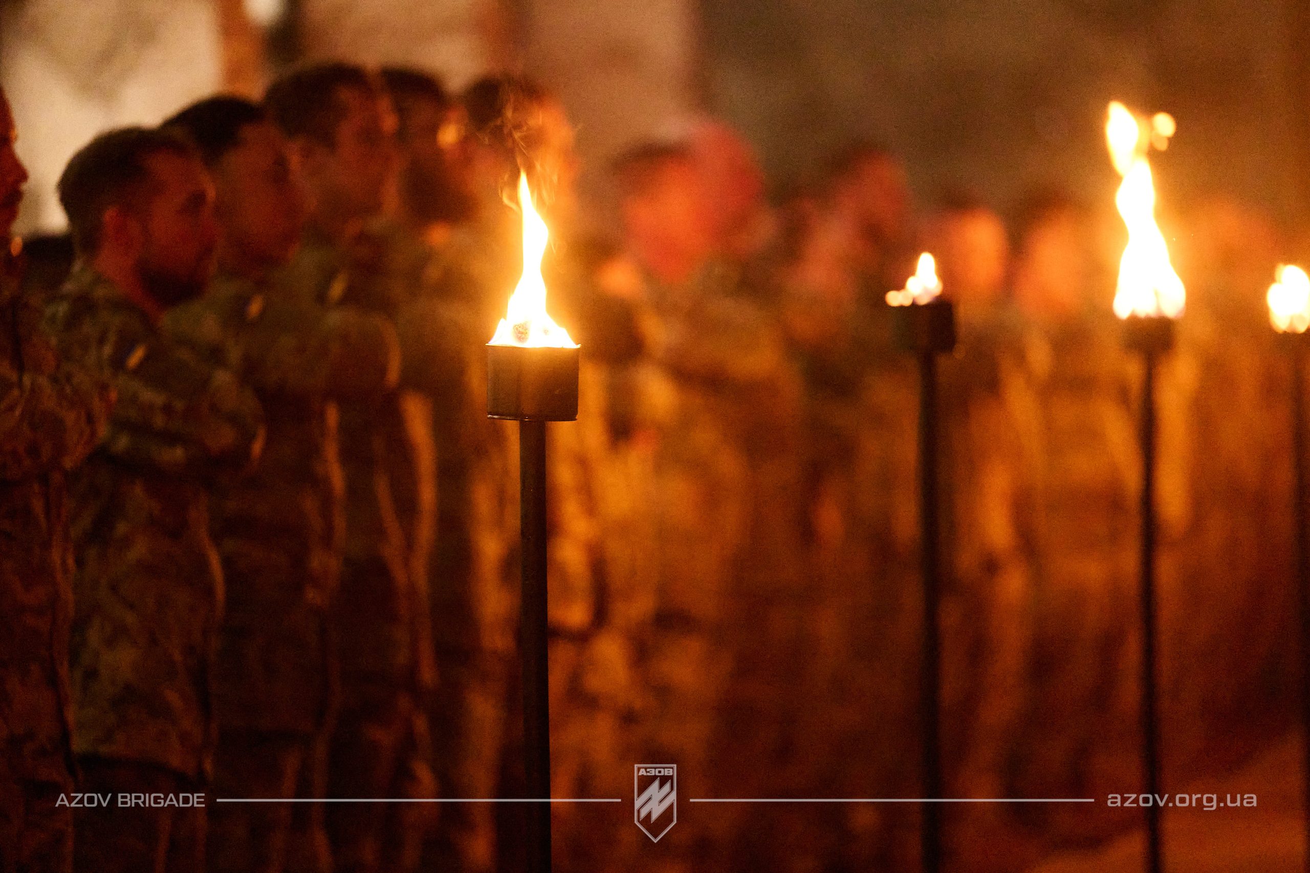 Інтернаціональний батальйон 12-ої бригади «Азов» отримав бойову хоругву.