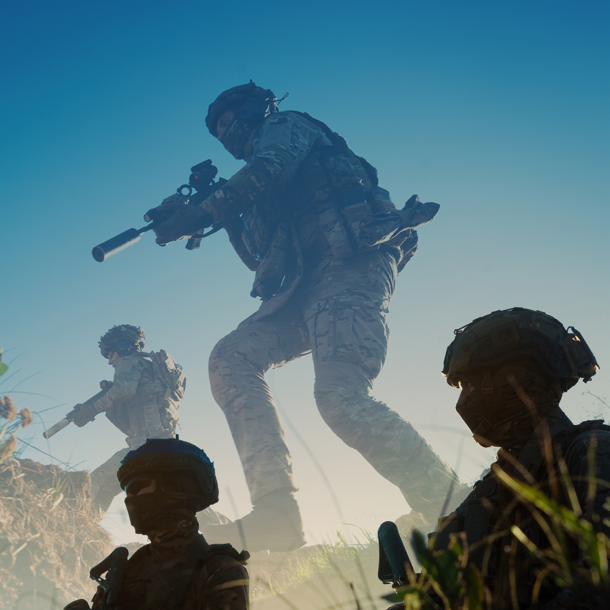 На світлинах – бійці 1-го батальйону 12-ої бригади спеціального призначення «Азов».