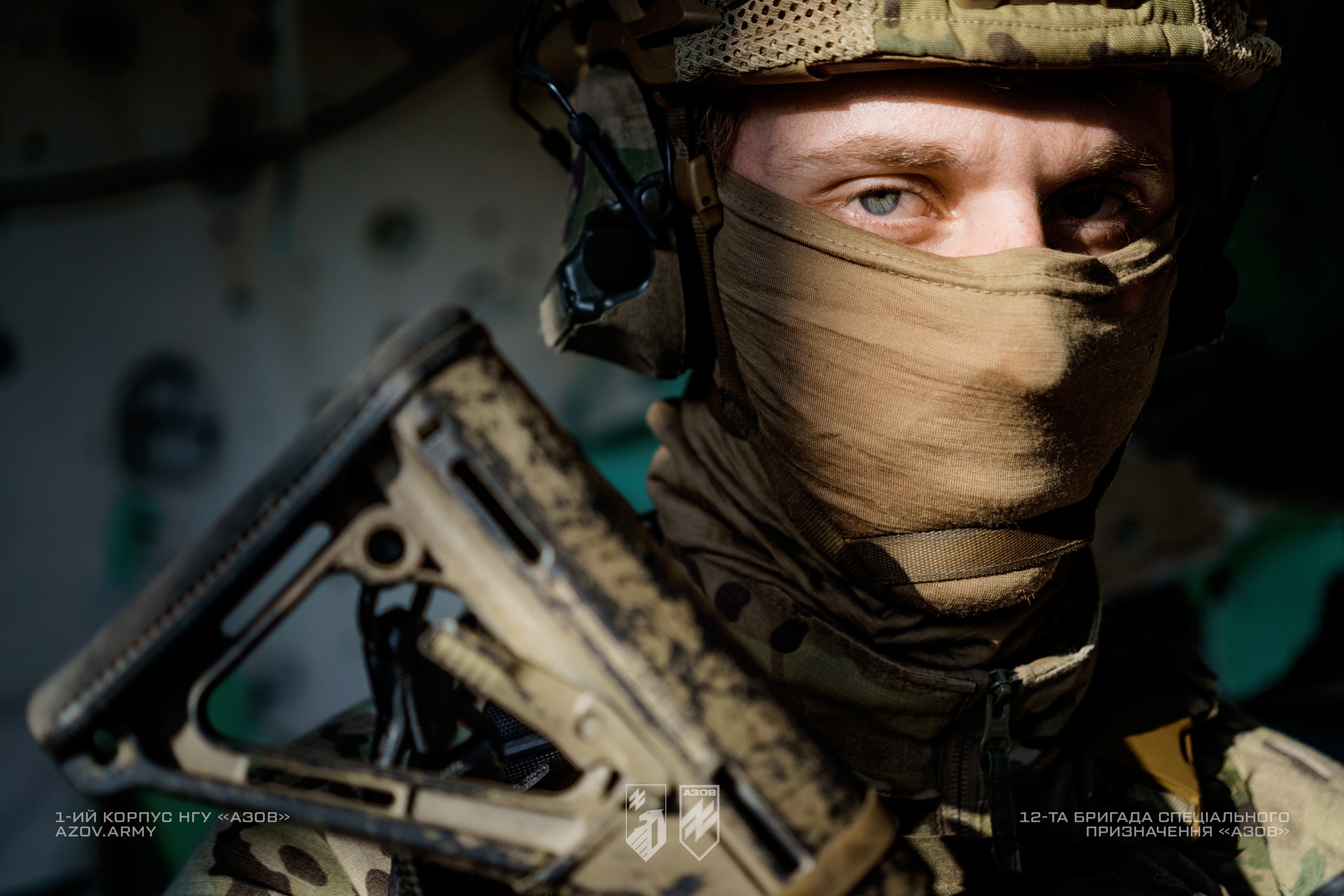 На світлинах – тренування 1-ї бойової групи загону розвідки спеціального призначення 12-ї бригади «Азов». 