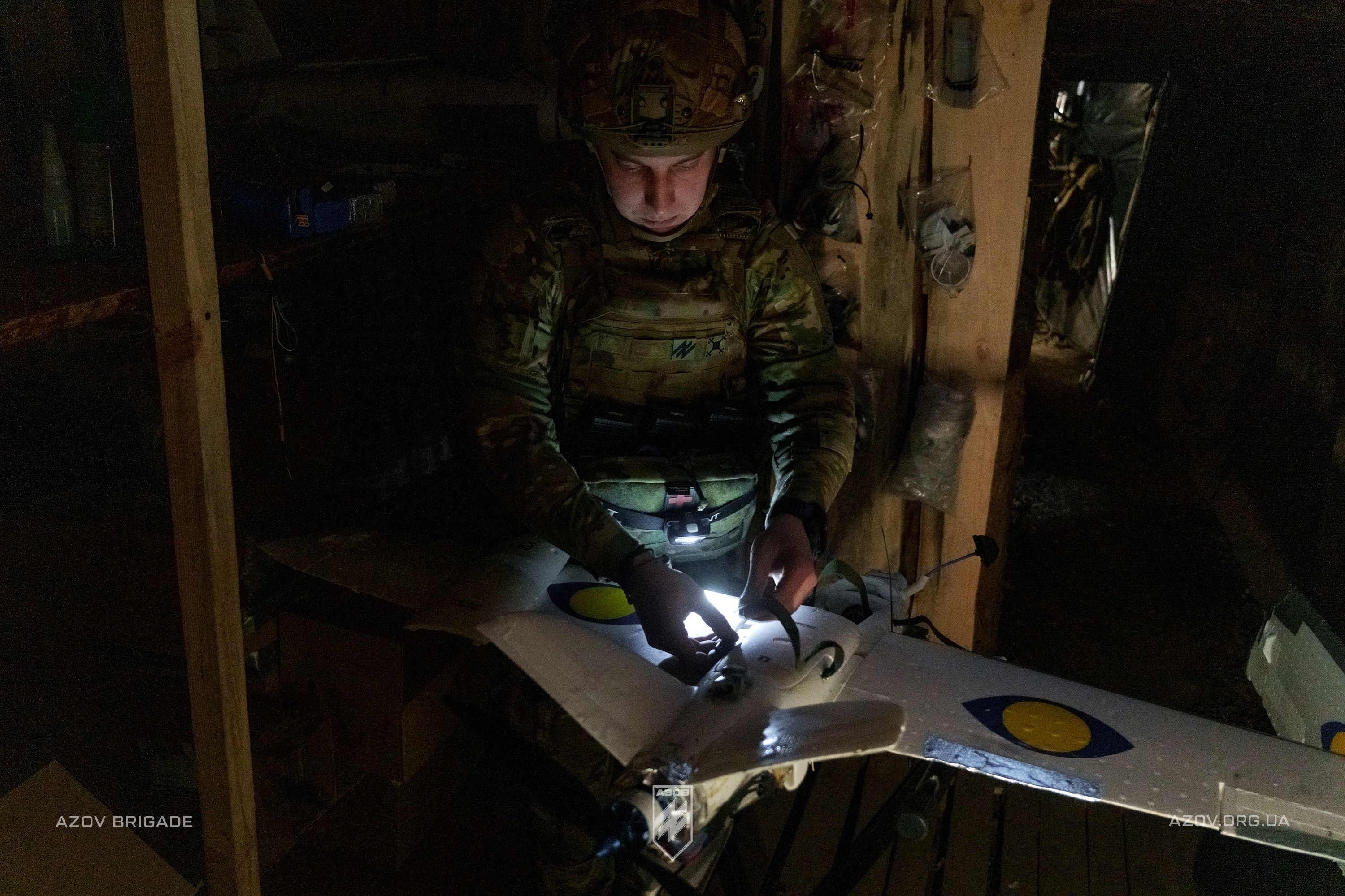 Бойові будні розрахунку зенітних БПЛА в складі зенітного ракетно-артилерійського дивізіону 12-ої бригади «Азов».