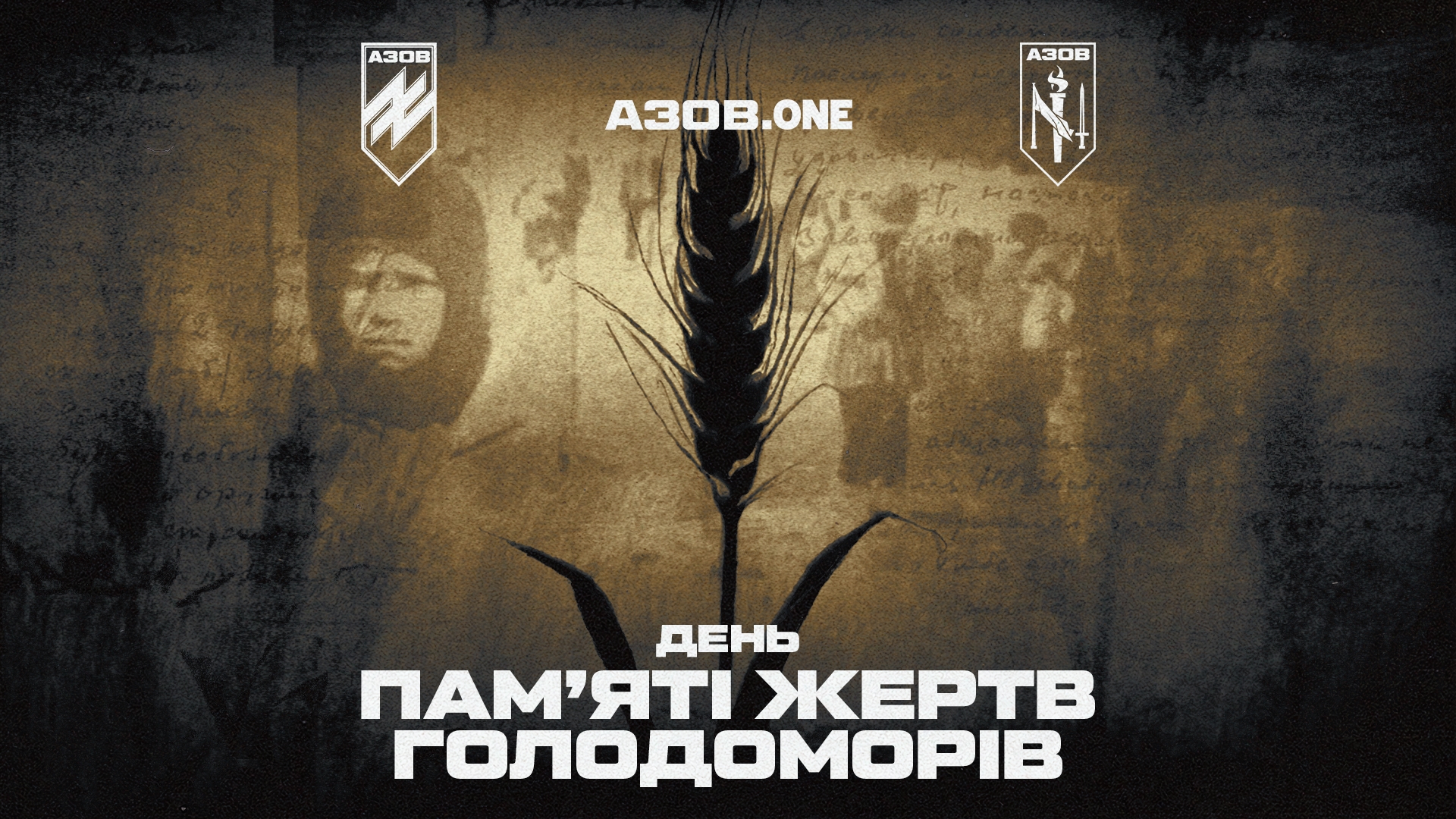 день пам'яті жертв голодоморів бригада азов 2025