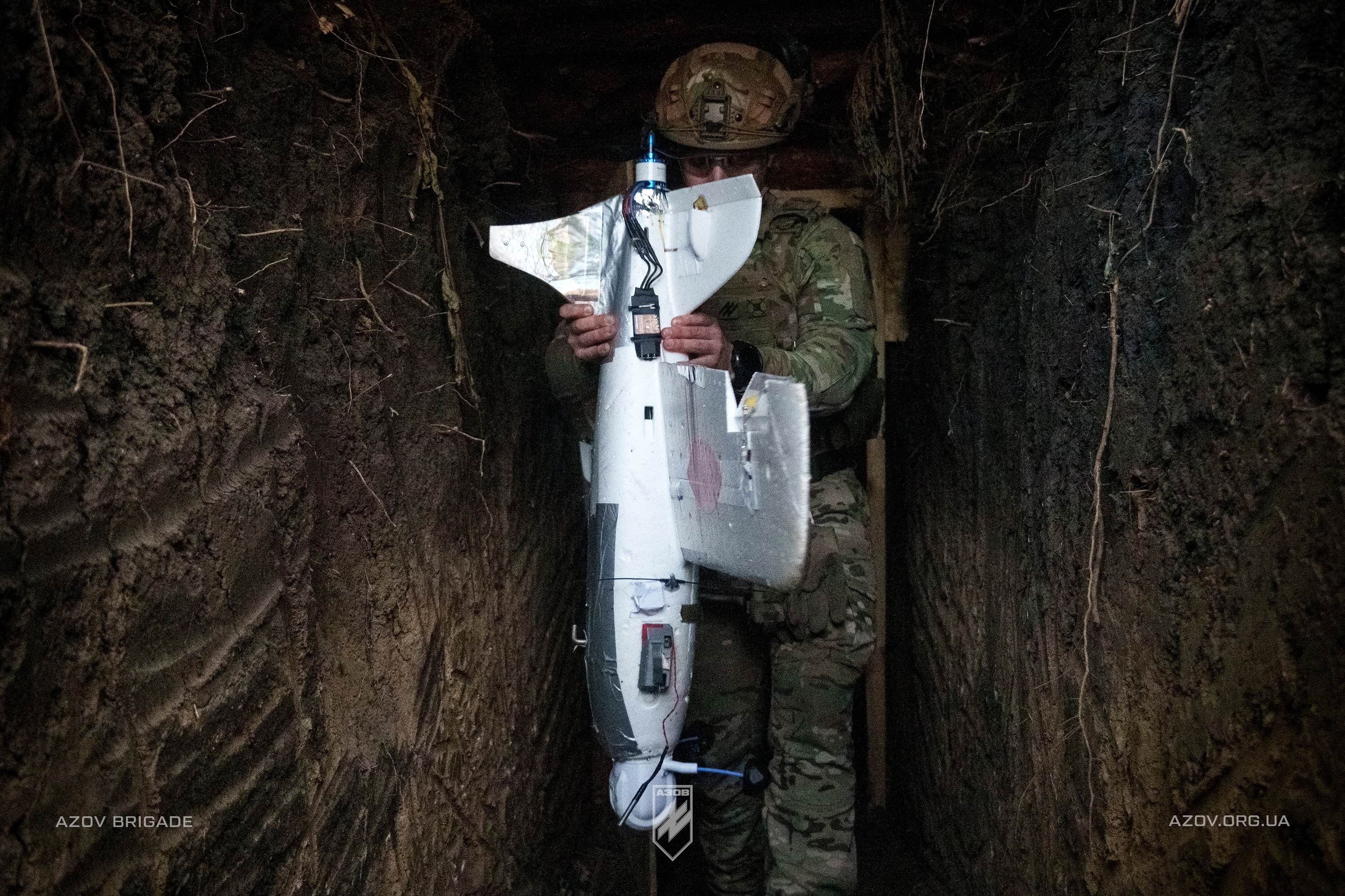 Бойові будні розрахунку зенітних БПЛА в складі зенітного ракетно-артилерійського дивізіону 12-ої бригади «Азов».