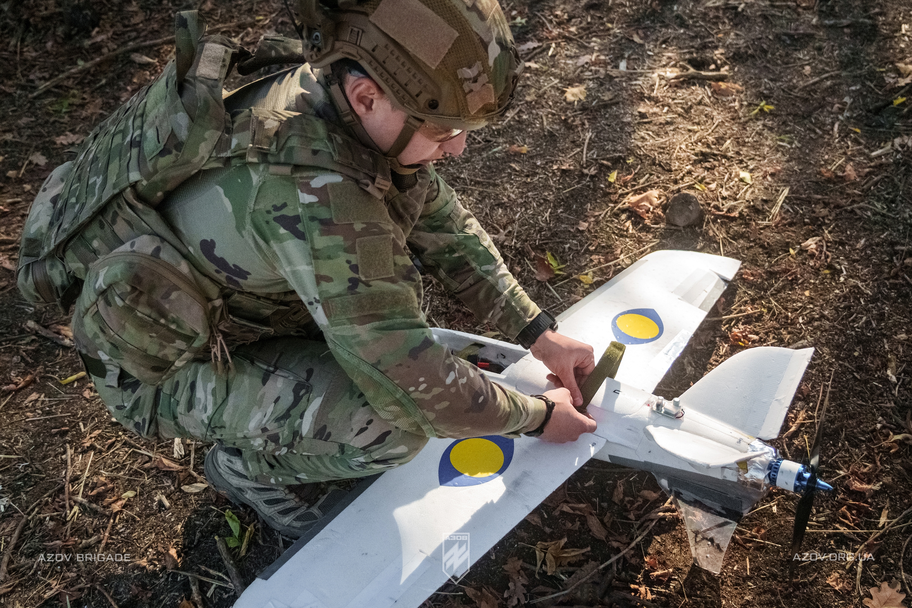 Бойові будні розрахунку зенітних БПЛА в складі зенітного ракетно-артилерійського дивізіону 12-ої бригади «Азов».