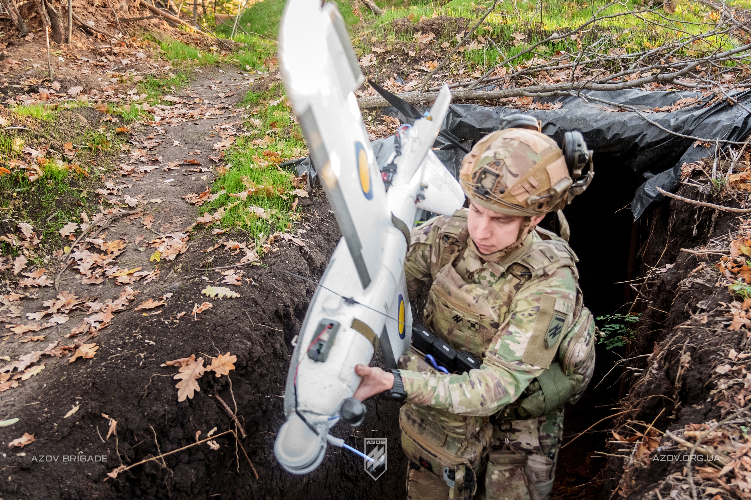 Бойові будні розрахунку зенітних БПЛА в складі зенітного ракетно-артилерійського дивізіону 12-ої бригади «Азов».