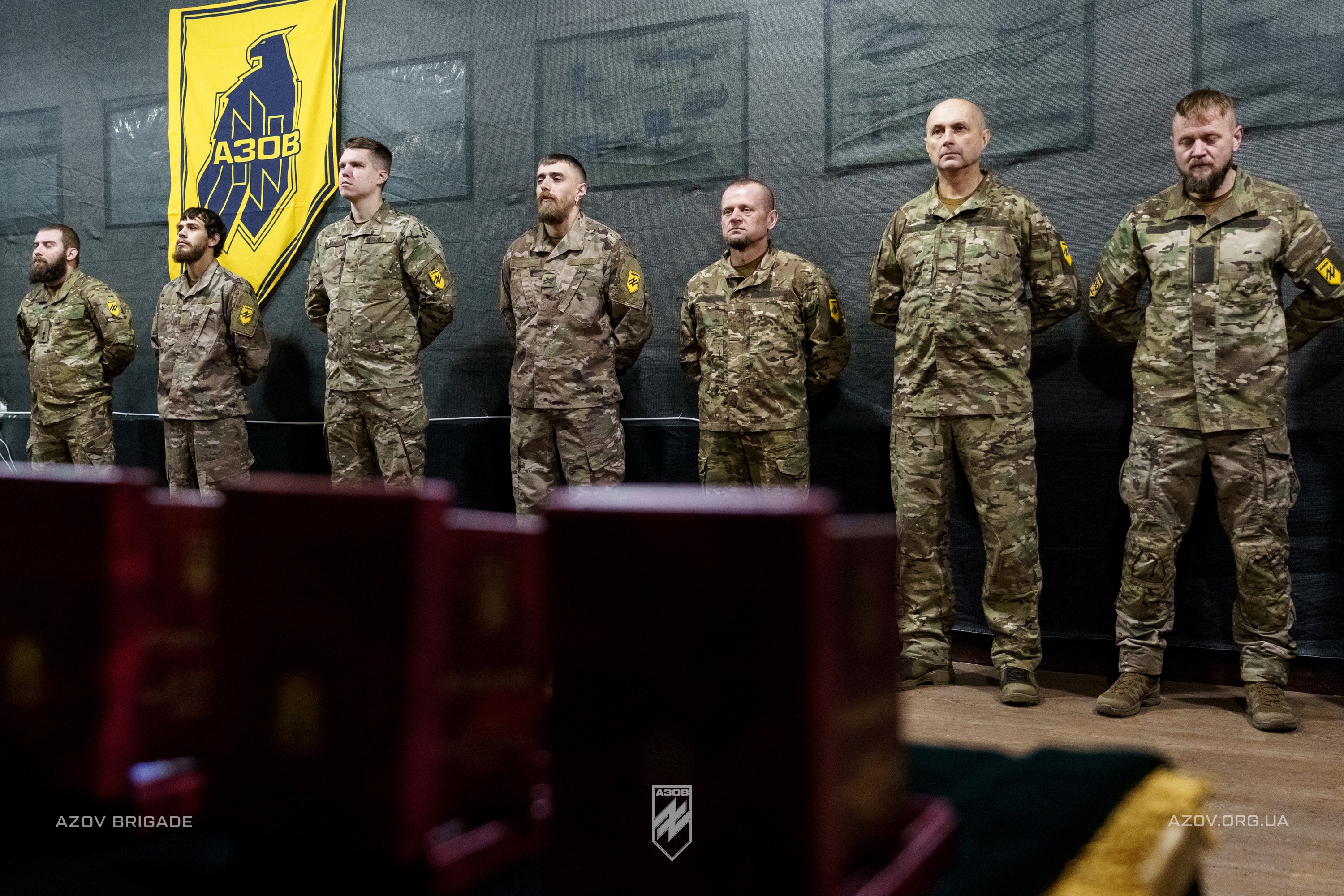 військовослужбовці бригадної артилерійської групи 12-ї бригади спеціального призначення «азов» отримали медалі «за військову службу україні» та нагрудні знаки головнокомандувача зсу «сталевий хрест»